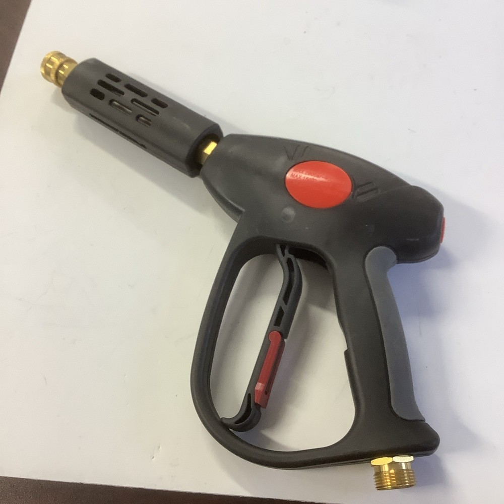 Sooprinse High Pressure Washer Gun 4000 PSI, 7 Inch Extension Red black