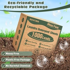 1000 Loads Mega Pack Laundry Detergent 1000-loads, 1000-loads [Fresh Scent]