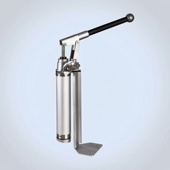 Hand-Operated Action Pump Freestanding Stainless Steel Pump With