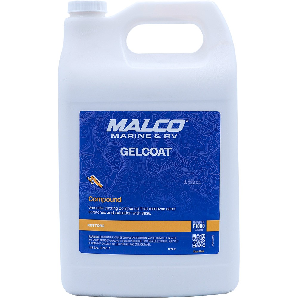 Malco Marine Gelcoat Compound 1 Gallon