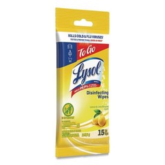 LYSOL Brand 99799CT Disinfecting Wipes – Lemon & Lime/Blossom White (24/CT) New