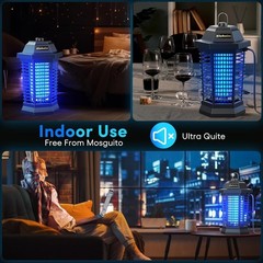 Klahaite Bug Zapper Outdoor Electric Mosquito Zapper Fly Zapper Indoor Fly