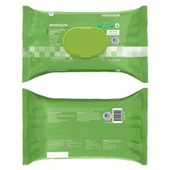 McKesson Flushable* Personal Wipe 6-9/10 X 7 Inch FLU96 6 Pack 576 Wipes