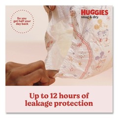 Kimberly-Clark 51516 Sung and Dry 35 lbs. and Up Diapers – Size 6 (104/CT) New