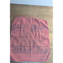 Lot of 7 Used Red Vintage Mechanic Shop Rags Kex Mechanics Laundry Made USA
