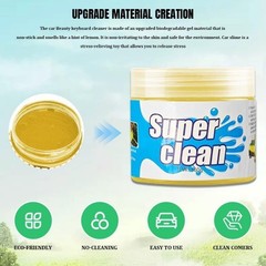 Cleaning Gel, Cleaning Supplies, Cleaning Putty, Unive Size: 2pcsColor: Yellow