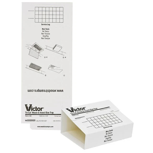 Victor Tin Cat Mouse Trap (72 Glue-boards) Free Ship!