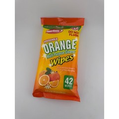PowerHouse Household Orange Multi Purpose Cleaner Wipes 42 Count 2 Pack