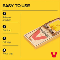 Victor Professional Expanded Trigger Rat Trap – 1 Trap by Woodstream
