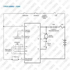 275A36V DC Motor Controller 56454803 for Nilfisk Advance Floor Scrubber Sweeper