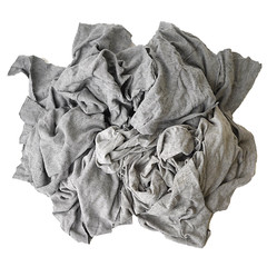 Gray Knit T-Shirt 100% Cotton Cleaning Rags 25 lbs. Box – Multipurpose Cleaning