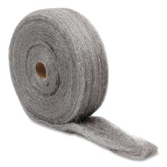 GMT 105045 5 lb. No. 2 Medium Coarse Steel Wool Reel – Steel Gray (6/CT) New