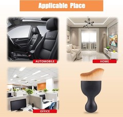 2-Piece Soft Car Interior Dust Brush Set, Scratch-Free Detailing Brush for Dashb