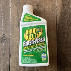 Krud Kutter Brush Wash Cleaner & Renewer 32oz BW326 Biodegradable Latex Oil Enm