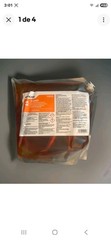 6100155 Ecolab GREASELIFT Dispensed Non-Caustic Degreaser 2 Liter Bag – One (1)