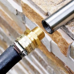 Garden Hose Adapter Fittings Solid brass Connectors Hose conversion pipe conn…