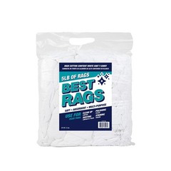 Arkwright W43 Cotton Tshirt Rags – 5 lb Bag – Soft Lint Free Cloths… Fast Ship
