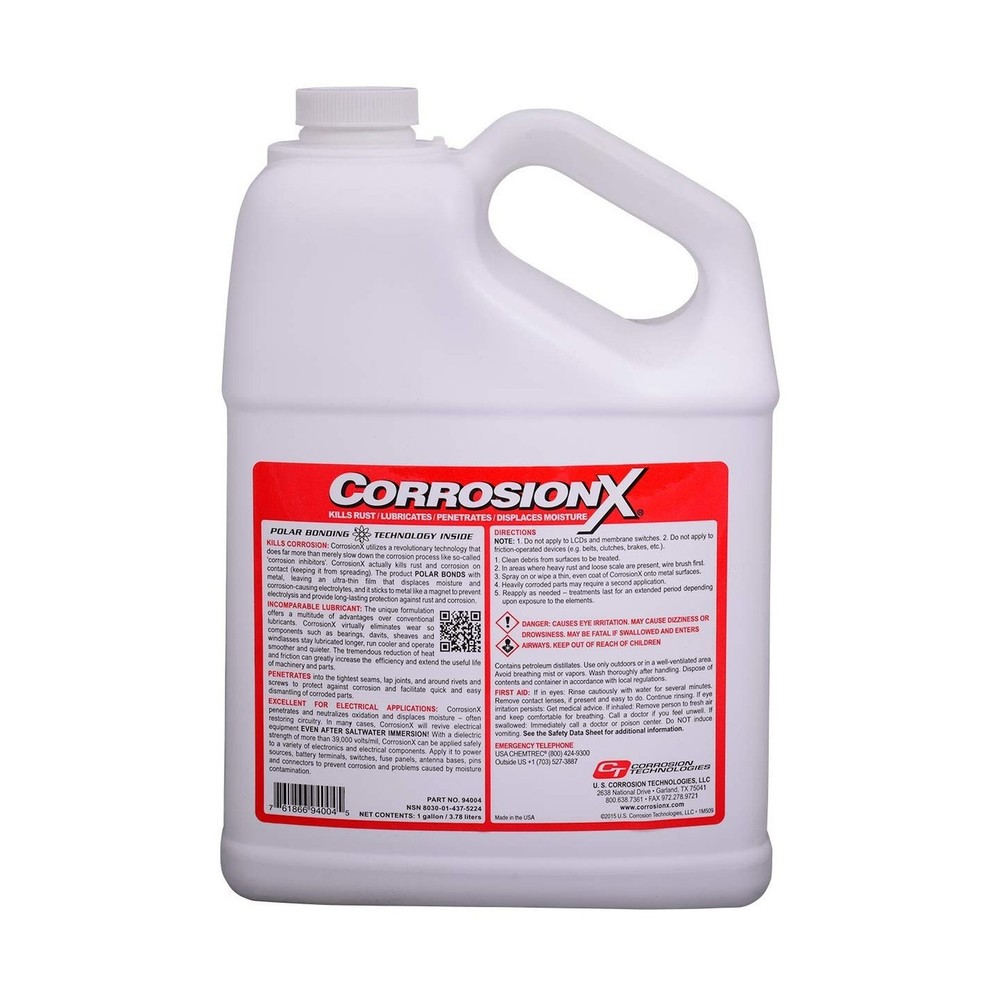 CorrosionX Rust Inhibitor, Industrial-Strength Dielectric Corrosion Preventio…