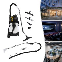 30L Commercial Carpet Cleaning Machine Carpet Cleaner Extractor Vacuum 3in1 110V