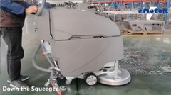 Auto Self-Propelled Walk Behind Floor Scrubber Dryer 33″ Squeegee w/20″ Brush