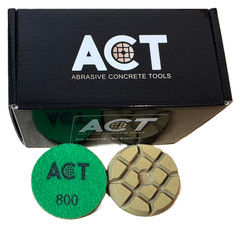 3″ 800 Grit Resin Diamond Polishing Pads – Concrete (Set-9)