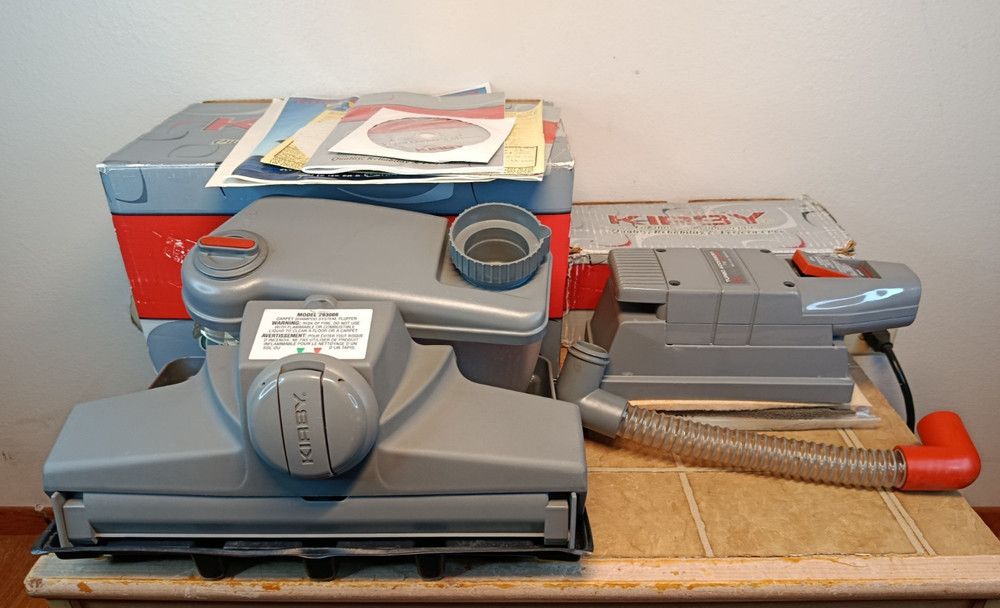 Kirby Sentria Vacuum Cleaner Attachment Lot Carpet Shampoo & Turbo Tool EUC