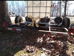 Pressure Washing Trailer with Tank and Hook Ups… It’s 80×80 Great Condition.
