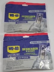 WD-40 Specialist Industrial-Strength Degreaser EZ-PODS 5/CT LOT OF 2