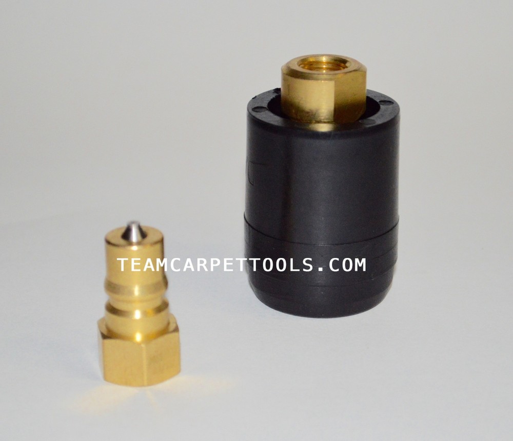 Carpet Cleaning Wand, Hose Truckmount 1/4″ M/F QUICK DISCONNECT with Heat Shield