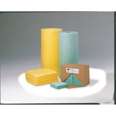 Zoro Select 23731G Sorbent Roll, 50 Gal, 32 In X 150 Ft, Chemical, Hazmat,,