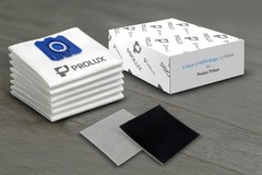 6 pack of HEPA bags and 2 post Filters for the Prolux Tritan series White