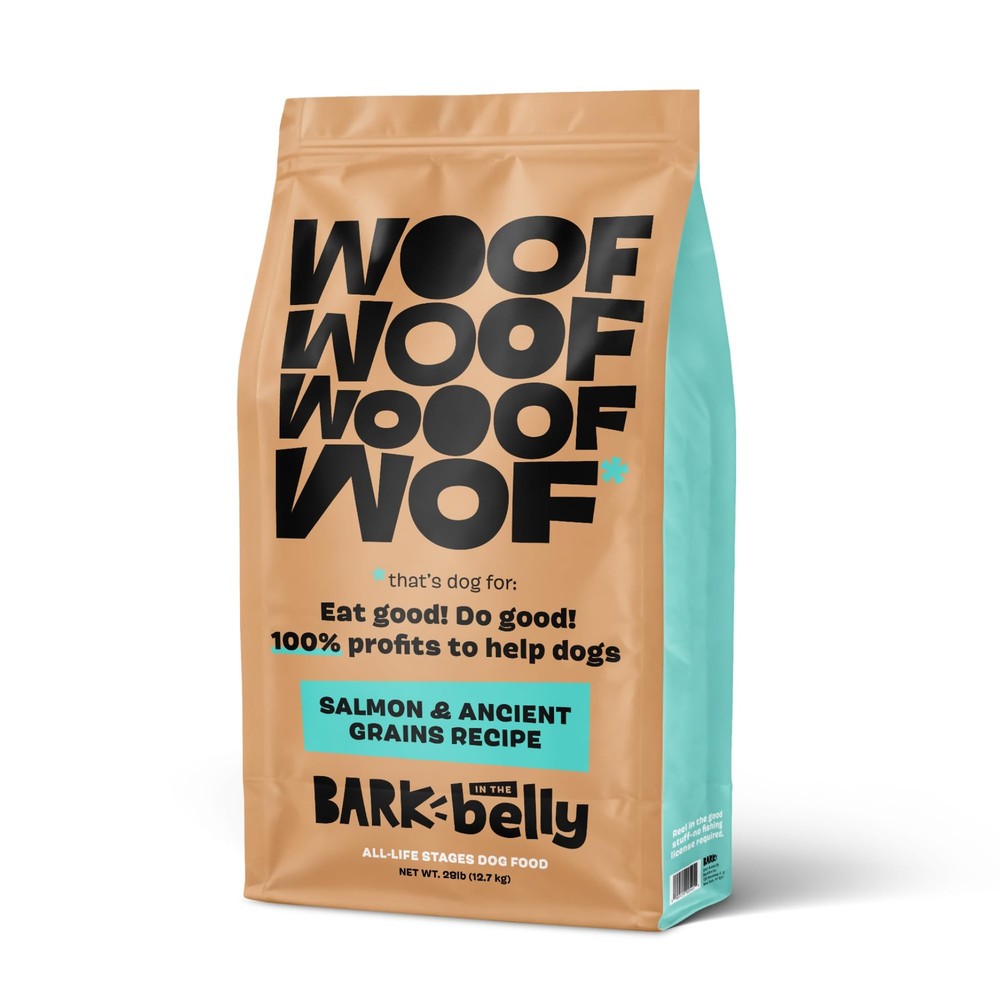 Barkbox Bark In The Belly Salmon Ancient Grains Recipe Premium Dog Food – 28Lb