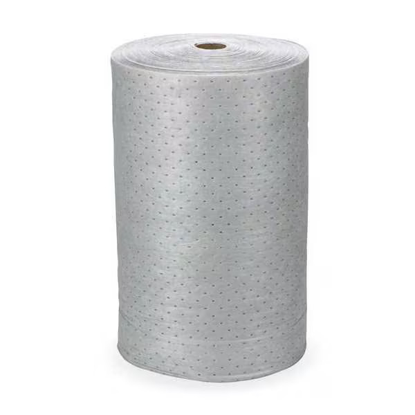 Oil-Dri Sorbent Roll, 56 gal, 30 in x 150 ft, , Gray, Polypropylene L90901