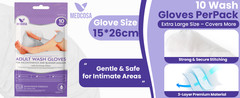 Adult Washcloths – Unique Disposable Body Wipes Shaped Like a