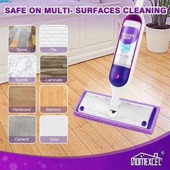 HOMEXCEL Reusable Microfiber Mop Pads for Swiffer PowerMop, Power Pads…