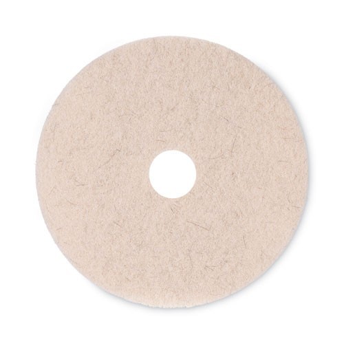 Boardwalk Natural Hog Hair Burnishing Floor Pads, 20″ Diameter, Tan, 5/Carton