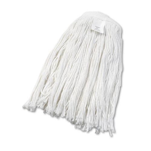 Boardwalk 2024REA Cut-end Wet Mop Head, Rayon, No. 24, White