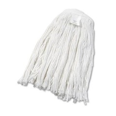 Boardwalk 2024REA Cut-end Wet Mop Head, Rayon, No. 24, White
