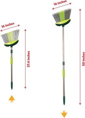Broom & Mop Cleaning Set – All-in-One Floor Cleaning Kit with Angled Broom and