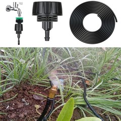 6pcs 1/4 Inch Drip Irrigation Tubing to Faucet/Garden Hose Adapter Drip…