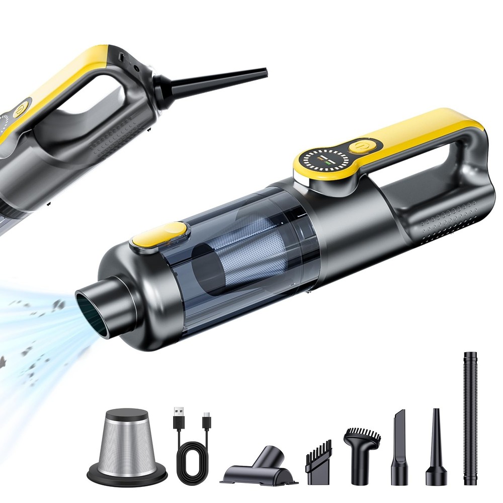 Handheld Vacuum Cordless, Car Vacuum Portable Cordless 6000mAh Dust… Fast Ship