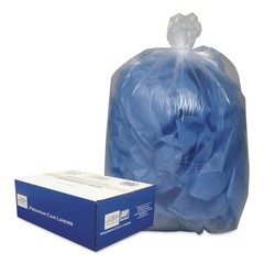 Classic Clear 243115C Linear Low-Density Can Liners (25 BG/RL, 20 RL/CT) New