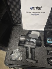 Emist Epix360 Handheld Disinfectant Sprayer with Case New in Box