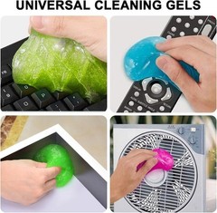 Car Cleaning Gels, 4-Pack Universal Auto Detailing Tools Car Interior Cleaner Pu
