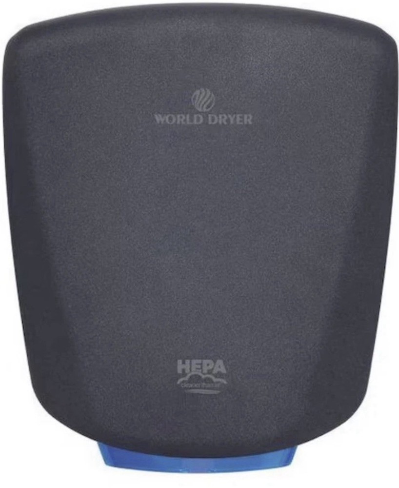 WORLD DRYER VERDEdri Graphite Aluminum Automatic Electric Dryer Model # Q-962A2