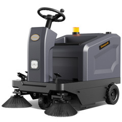 40″ Ride-On Floor Sweeper, 16Gal 48V 4*67Ah, Sweeper40