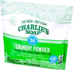 Charlie’s Soap Laundry Powder (50 Loads, 1 Pack) Hypoallergenic Deep…