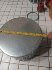 NOS Universal 3.4″ Round Hole Trash Pump Strainer