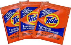 Tide Liquid Travel Sink Packets, 3-Count 0.45 Fl Oz (Pack of 1)