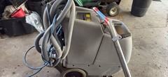 Portable Canister Carpet Extractor Cleaner with Heating System & Wand